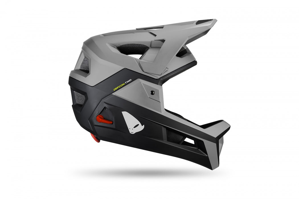 MTB DEFCON TWO HELMET BLACK AND GRAY