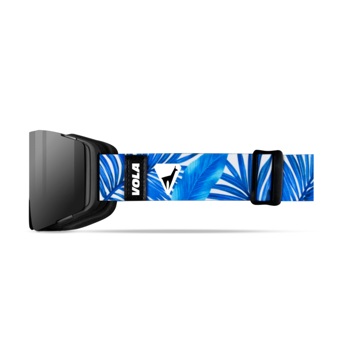 Mini Hypnotic Goggle Blue zijkant