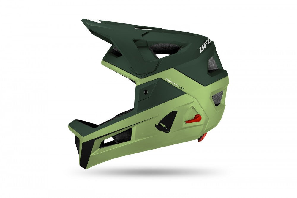 MTB DEFCON TWO HELMET GREEN