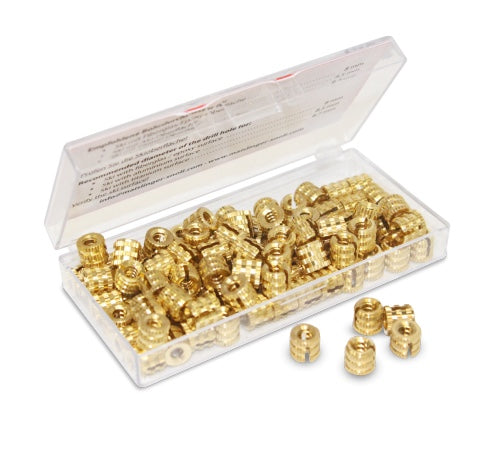 Brass impact inserts