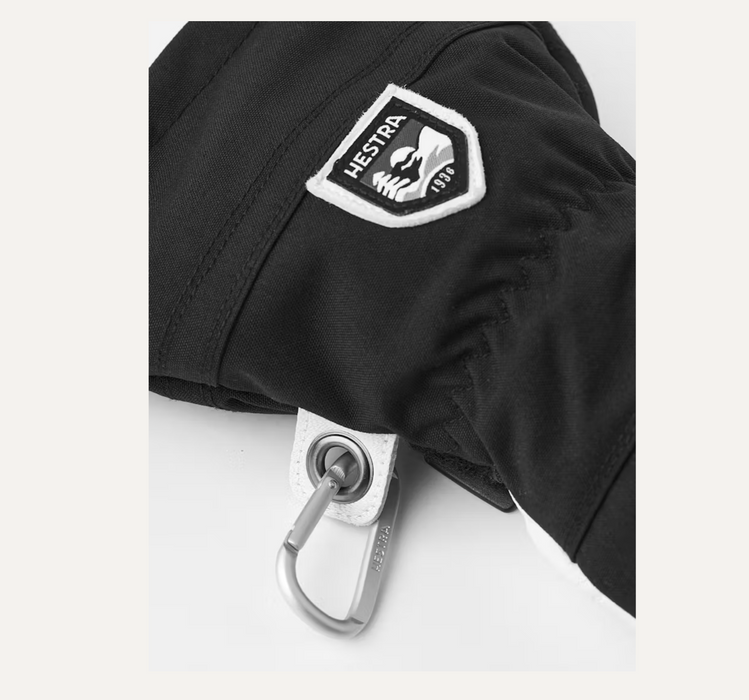 Army Leather Heli Ski 5-finger handschoen
