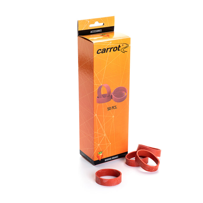 Carrot Elastieken voor Bindingen (50 stuks)