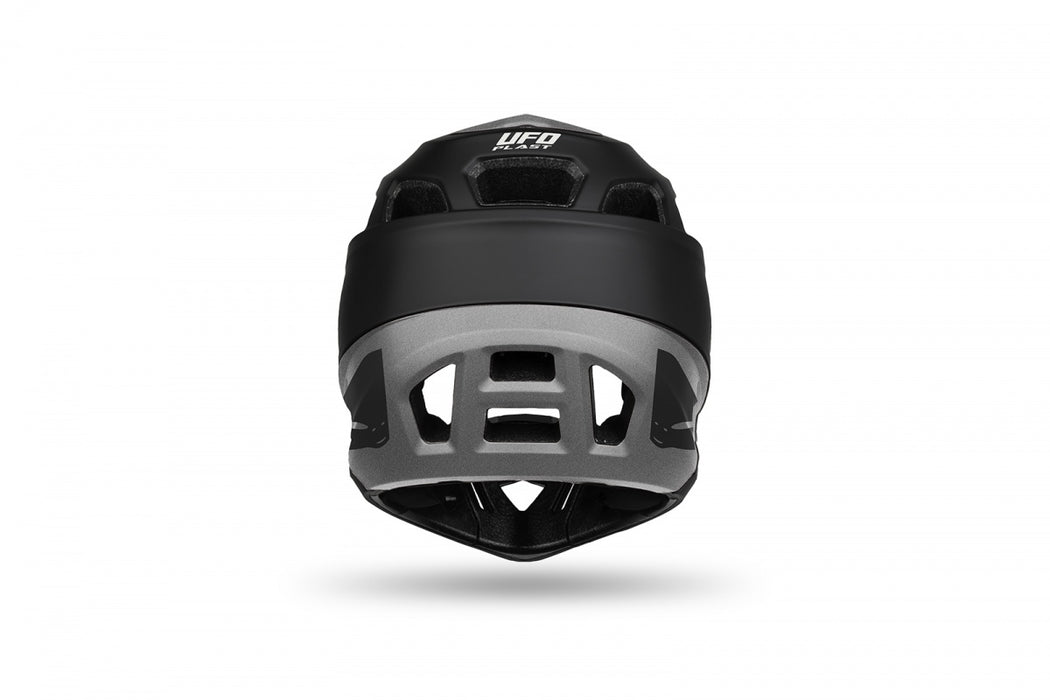 DEFCON ONE MOUNTAIN BIKE HELMET BLACK AND GRAY