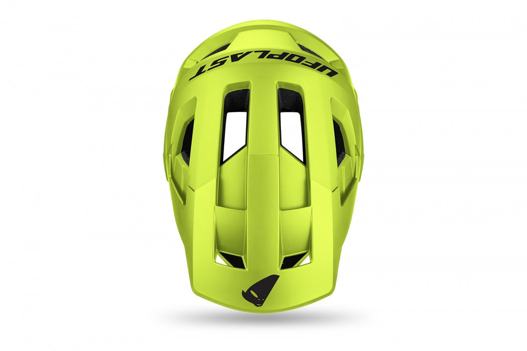 MTB DEFCON TWO HELMET BLACK AND NEON YELLOW