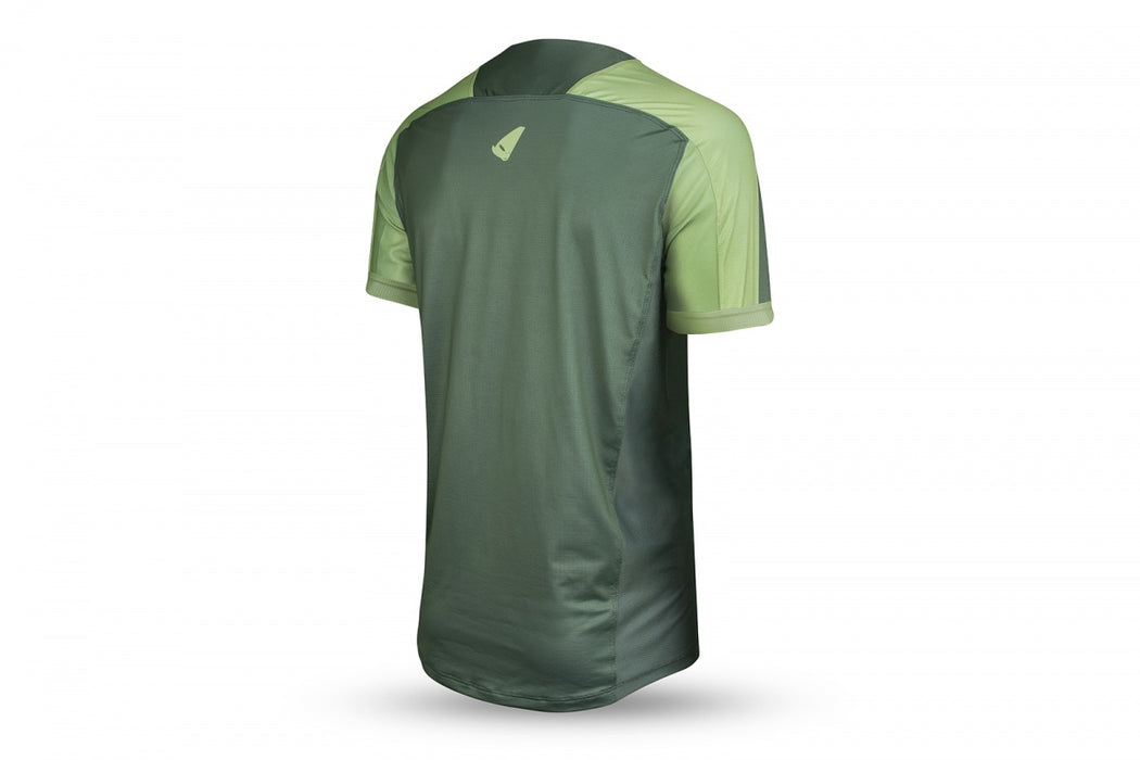 MOUNTAIN BIKE JERSEY TERRAIN SHORT SLEEVES GREEN